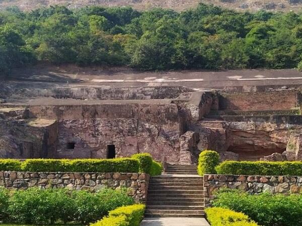 Son Bhandar Caves, Rajgir
